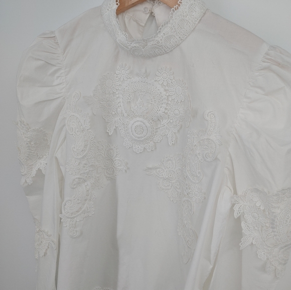 Zara | poplin blouse - Picture 3 of 7